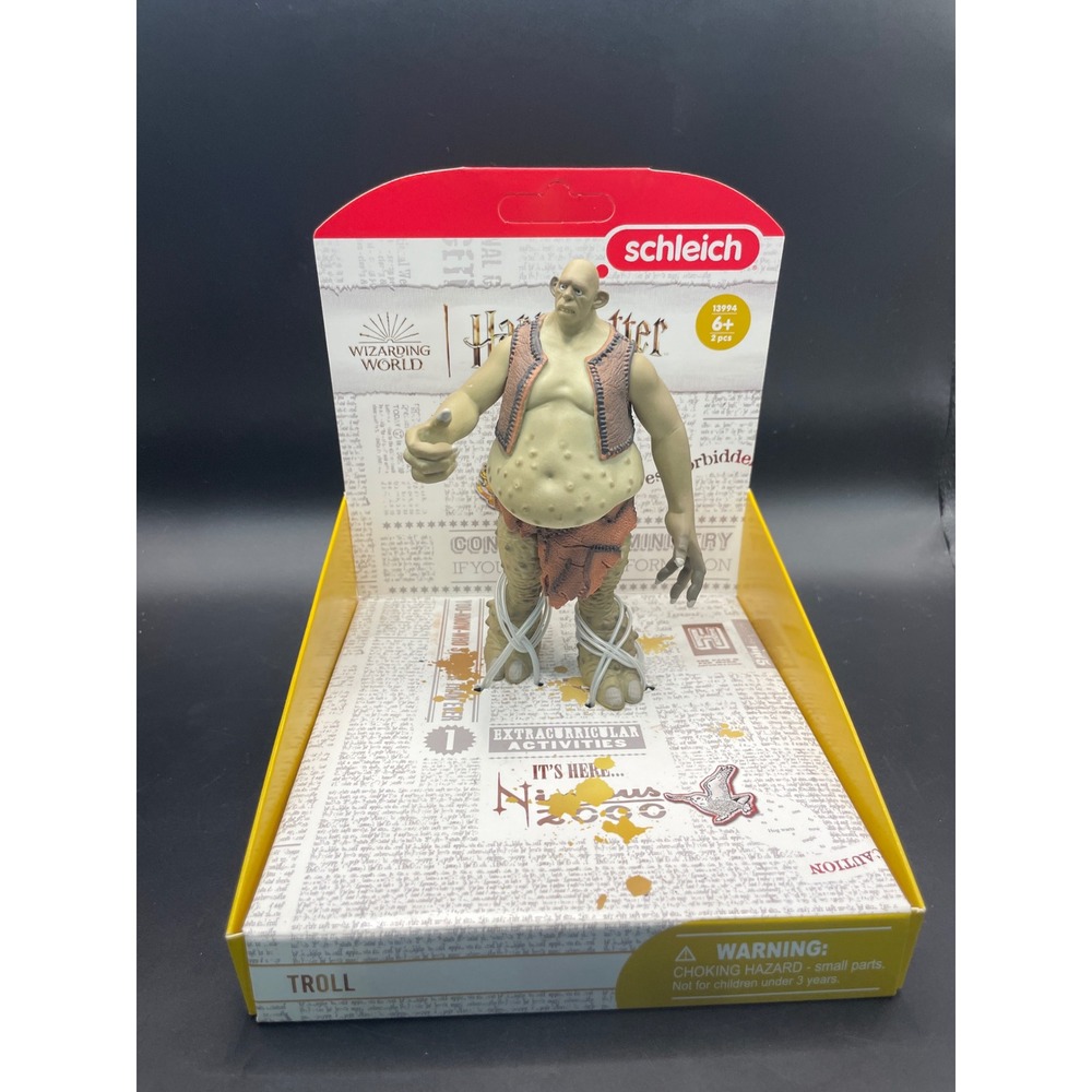 Schleich Harry Potter Troll Figure 13994 Wizarding World Missing Club Accessory